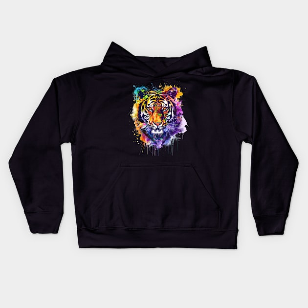 Endangered Tiger Species Kids Hoodie by Gorilla Animal